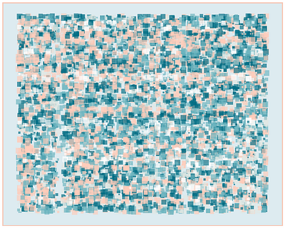 10,000 squares data visualization design generative art genuary