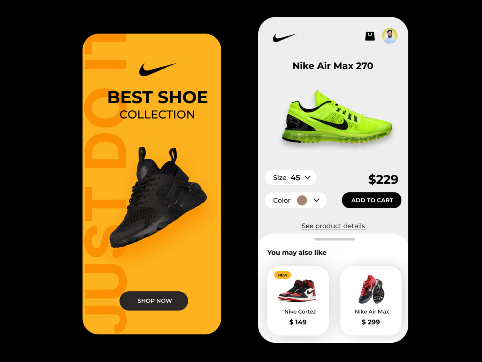 Shoe App Ui Ux Design IOS Android UI by rkb.uiux on Dribbble
