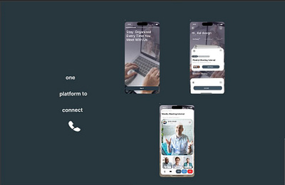 team chat app design figma meeting ui ux