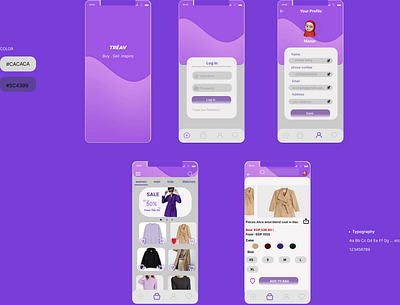 online shop app adobe xd design figma online shopping shop shopping ui web