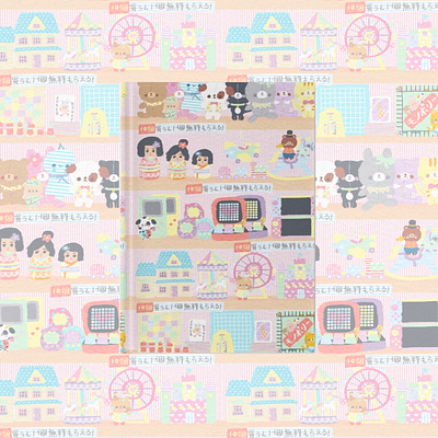 Summer Sale 29th May - 5th June art toy branding character design convenience store cute design designer toy dollhouse felt illustration journal konbini merchandise toy shop toy store
