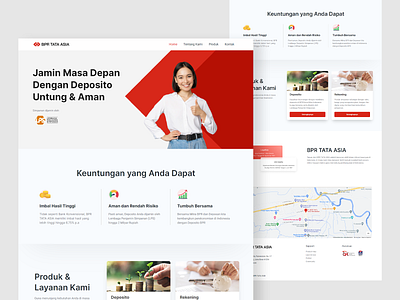 BPR Tata Asia Web Design branding landing page ui web design