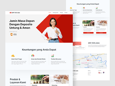 BPR Tata Asia Web Design by Antar Jihad on Dribbble