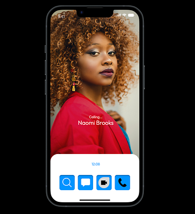 Video Calling app overview app design graphic design illustration typography ui