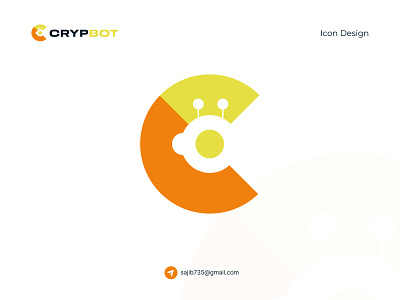 Crypto Bot | Token | Blockchain | Modern logo icon design ai ai logo bot c icon crypto bot deep data logo logo design logo idea logotype machine learning minimal tech technology