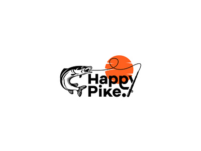 Happy Pike Logo 3d animation app branding design graphic design illustration logo ui vector