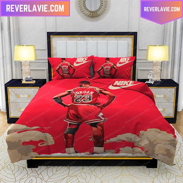 Nike Air Jordan 23 Red Comforter Bedding Set by Reverlavie on Dribbble