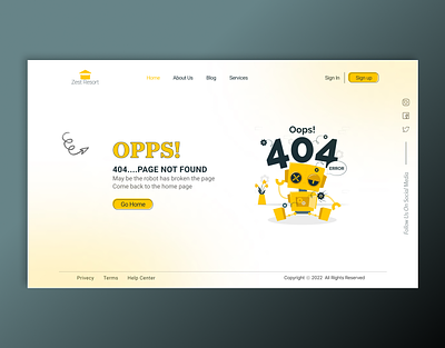 404 page design 404page app branding design graphic design hero heropage mobile app ui uiux ux webdesign website