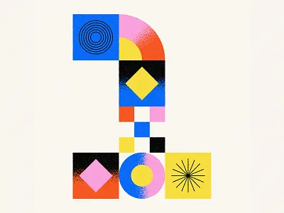 36 Days of Type: Number 1 font