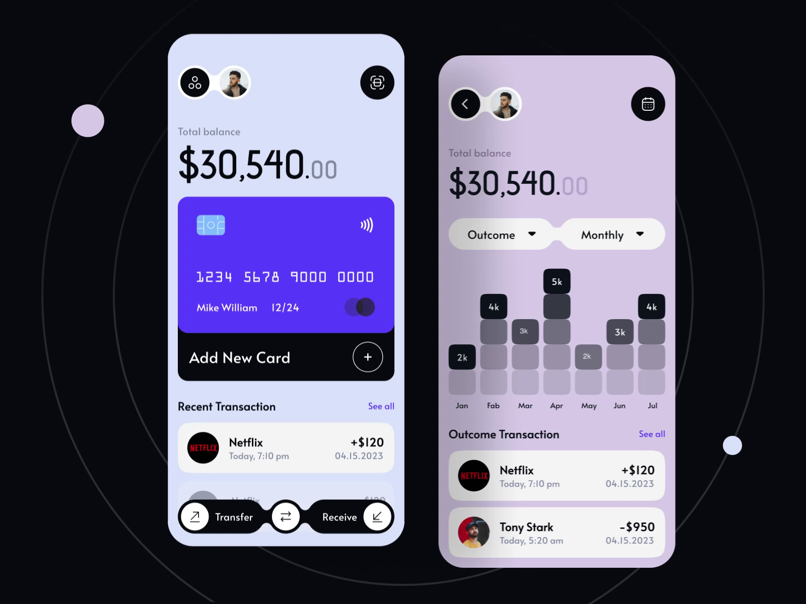 Mobile Banking App UI Animation by Adom on Dribbble