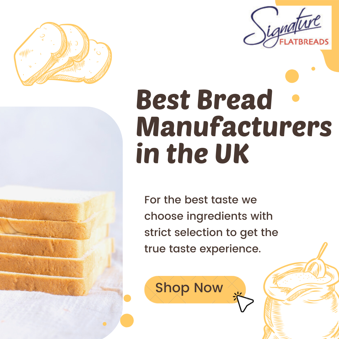 Best Bread Manufacturers in the UK by Signature Flatbreads on Dribbble