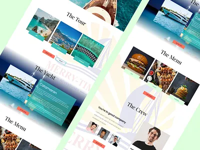 Yacht Charter Website app branding design graphic design illustration logo typography ui ux vector