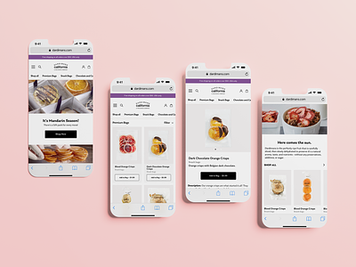 User Experience design for Dardimans California app california dardimans design ecommerce ios macos pink ui user experience user interface ux web