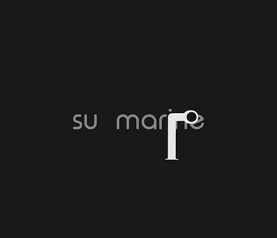 Submarine Logo Concept branding design illustrator logo logo animation minimalist typography vector