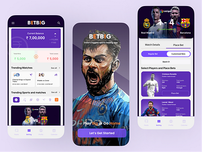 Online Sports Betting Competition Platform UI Design 3d animation app branding design graphic design illustration logo motion graphics superdribbs ui ux vector