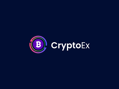 CryptoEX Logo Design (Unused Concept) branding business logo company logo crypto coin crypto currency crypto logo design graphic design graphicsdesign logo logo design logo designer logo mark logo vector logodesign modern logo