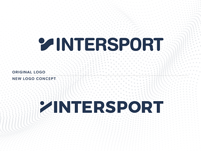 Intersport logo redesign brand brand design brand identity branding cc cognitive creators design graphic design logo logo design rebrand redesign sport sport logo typography visual identity