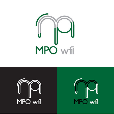 MPO Logo Design branding design graphic design logo logo des vector