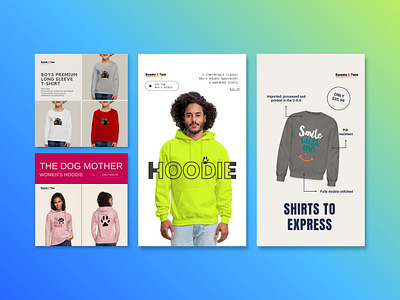 Sweats & Tees - Social Media Ads ads apparel graphic design social media