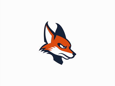 Fox Logo animal branding cartoon design emblem fox gaming icon illustration logo mark mascot orange playful premium sports vector vulpine wild zoo