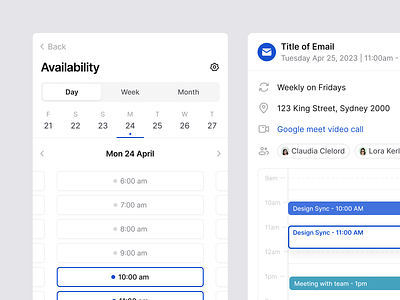 Stratis UI - Booking app availability booking calendar clean dash design interface ios iphone minimal mobile plan product schedule ui ui design ux ux design web