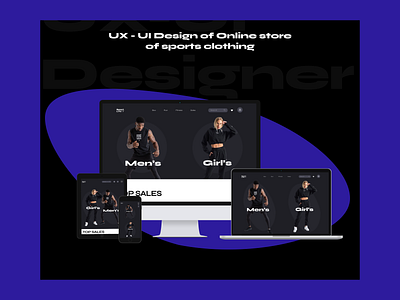 Адаптив интернет-магазина app design graphic design ui ux