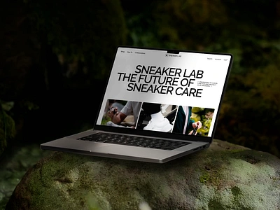 Sneaker LAB e-commerce clean dashdigital e commerce interaction design minimal motion design motion graphics sneaker sneakerlab ui ux web design