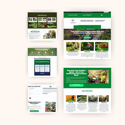 CLICK FUNNEL 2.0 GARDENING SERVICE FUNNEL branding click funnel 2.0 clickfunnels clickfunnels landing page clickfunnels sale page clickfunnels sales funnel design high converting sales funnel illustration logo ui