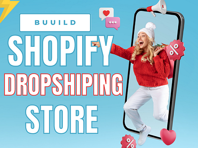 build your shopify dropshiping store ads ecpert design dropdhippping website droppshoping store dropshippingstore facebook ads illustration instagram ds logo marketerbabu markters babu shopify dropshiping shopify expert shopify pro shopify store shopify website