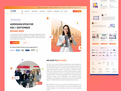 Migration Study Website 3d animation app branding dashboard design illustration logo ui vector