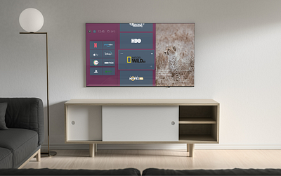 Smart TV UI design ui
