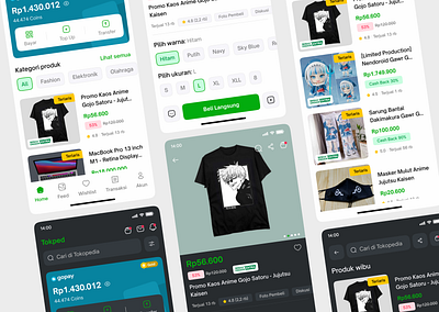 Tokopedia | App Redesign app design mobile tokopedia ui