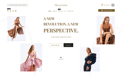 Clothing brand landing page design. agency landing page design apparel brand clean clothing daily ui ecommerce exploration fashion landingpage lookbook motion online shop store stretwear ui uidesign uxdesign webdesign website