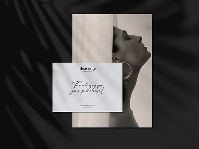 Heavenly Luxury Fashion Branding accessories apparel branding clean design editorial fashion fashion logo graphic design logo logodesign logotype luxury luxurybranding minimal mockup premium typography