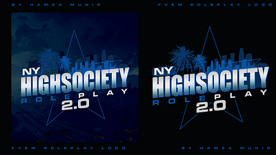 NY HighSociety Roleplay 2.0 Logo Design design fivem gaming graphic design gta gtaroleplay pubg pubgm