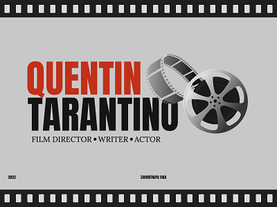 Quentin Tarantino design drawing film illustration paiting poster rozov tarantino wnbl