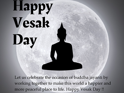 vesak day graphic