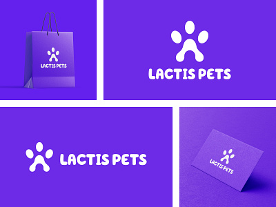 Logo for Pet Shop app branding design graphic design illustration logo logo shop pet shop shop typography ui ux vector