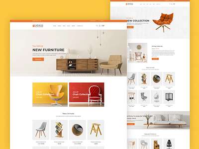 Furniture eCommerce Bootstrap 5 Template - Fusta shop shopping