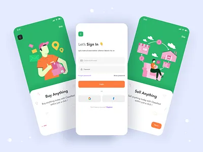 Classified Onboarding app design app onboarding screens app uiux availableforwork bestappdesign2023 bestcasestudy2023 classified classified app classified onboarding classified web cleanappdesign creative app design freelance app design hireme modern app design onboading screens opentowork uiroll
