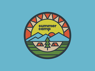 Browse thousands of Summer Camp images for design inspiration | Dribbble