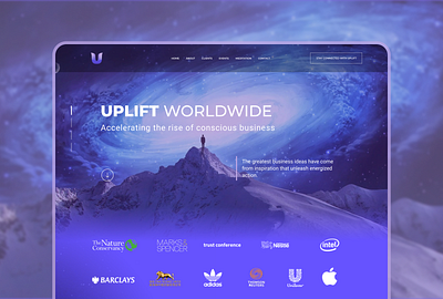 Uplift Banner Design branding design figma graphic design logo ui uiux user interface designing