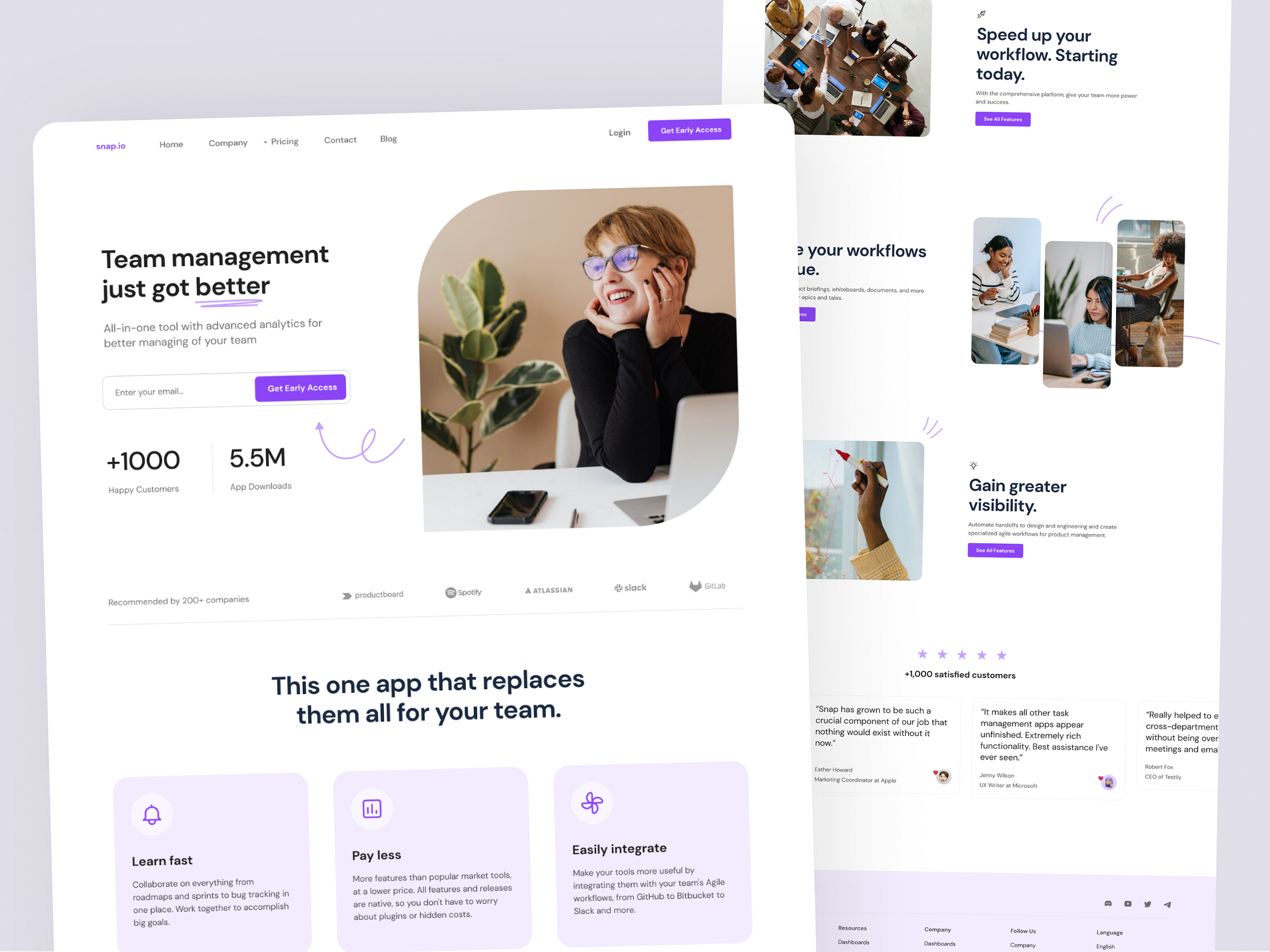 snap-io-website-design-by-justyna-bierylo-on-dribbble