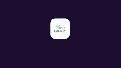 App Design Project - Cheer Society app app project application design branding digital design interface design mobile application ui user experience