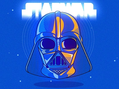 MayThe4th animation art blue color design draw graphic design illustration illustrator motion graphics vector yellow