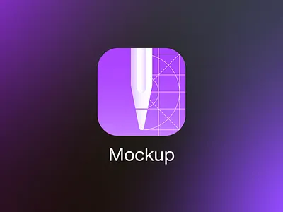 Mockup App Icon app app store design ipad iphone logo ui ux
