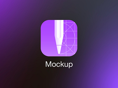 Mockup App Icon app app store design ipad iphone logo ui ux
