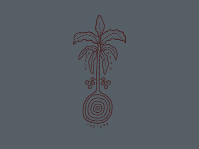 Source root botanical branding colombia design graphic design illustration leaves logo native nature plants seeds vector wild