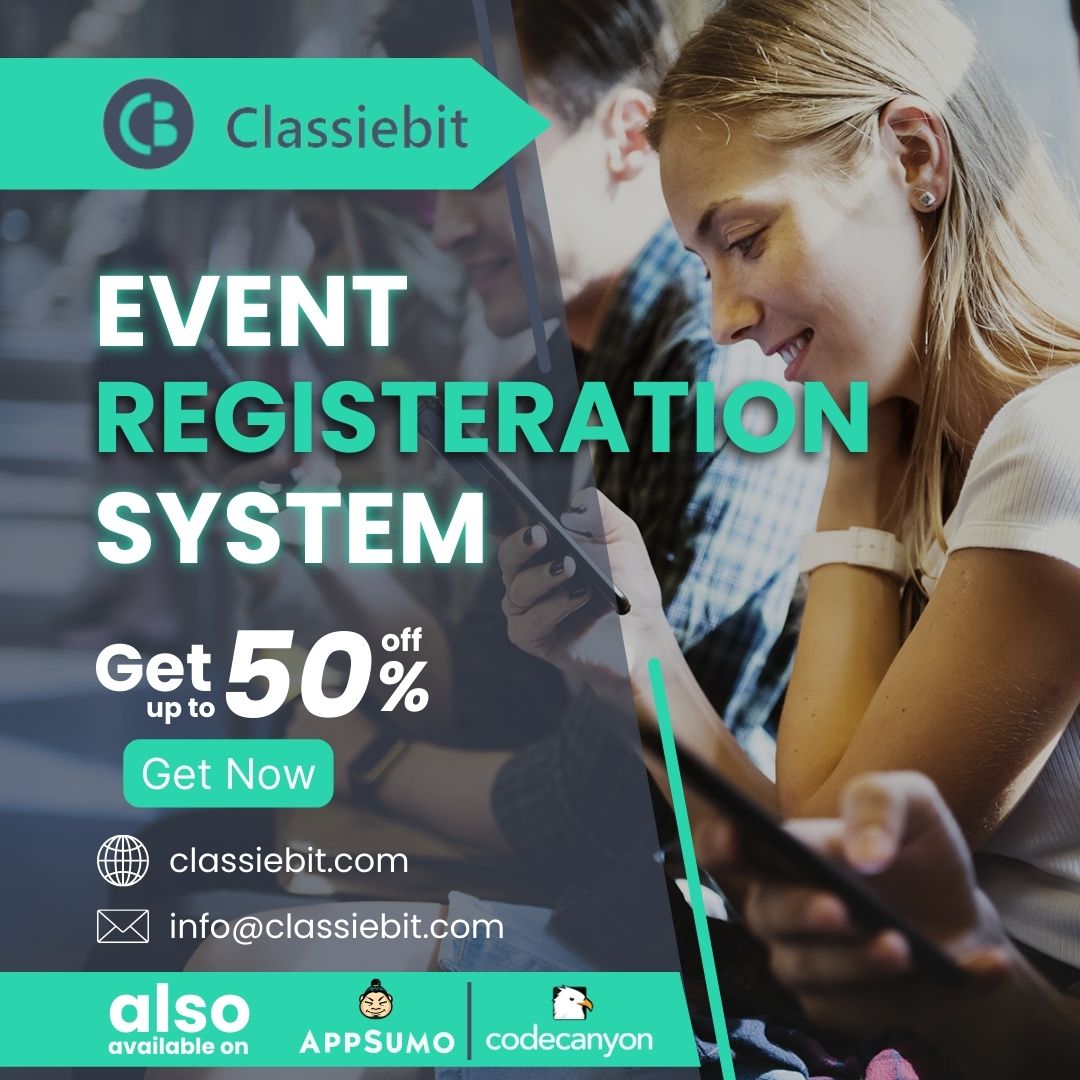 Event Registration System By Classiebit On Dribbble