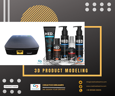 Top-notch 3D product modeling Mohali- CREATIVE DREAMRS 3d 3d des 3d modeling 3d rendering art design designing illustration logo modeling visualization